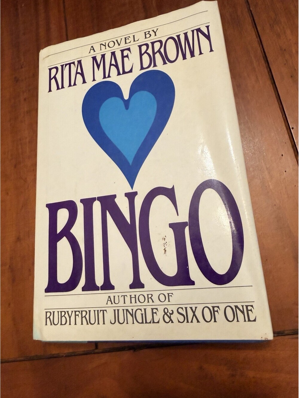 Bingo by Rita Mae Brown (1988, Hardcover) First Edition First Printing 1st/1st